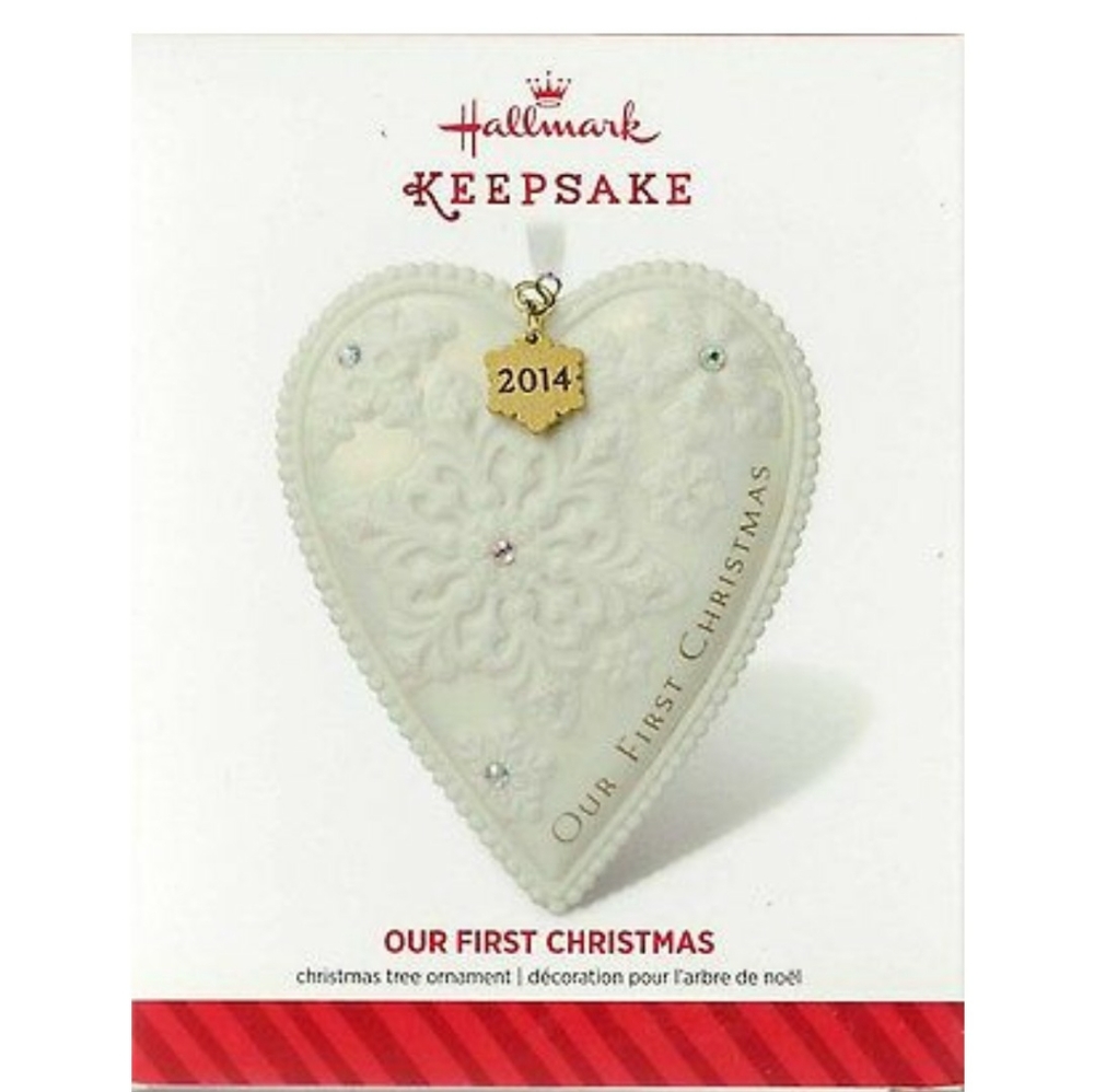 Hallmark 2014 Our First Christmas ornament
